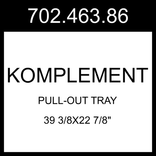 Ikea komplement pull - komplement, tray