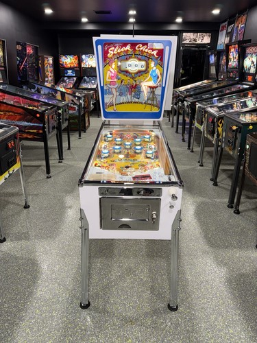 Slick chick pinball machine - slick,