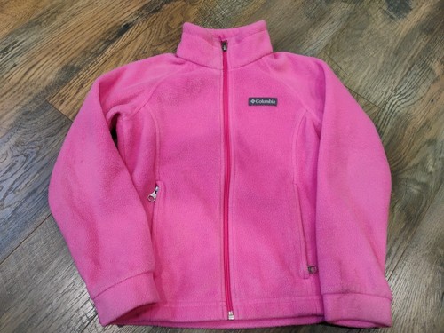 Columbia pink fleece jacket - columbia,