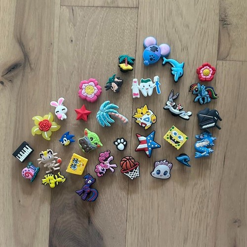 Croc charms lot assortment my - lot, assortment,