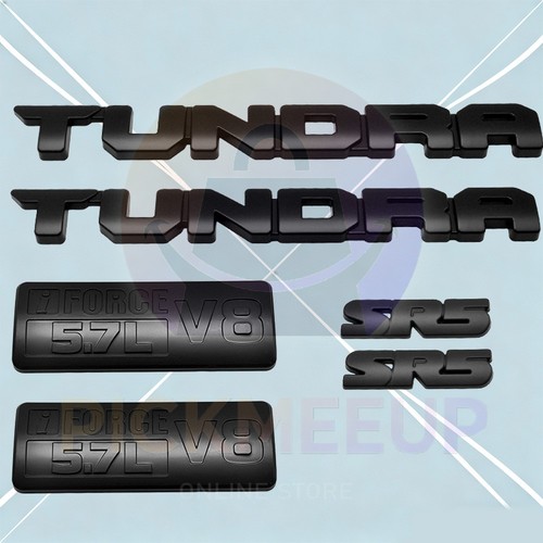 6pcs matte blackout - matte,