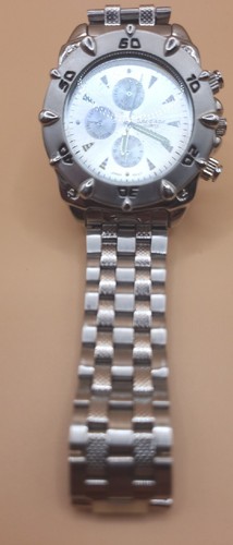 Cote azur watch men silver - cote, d'