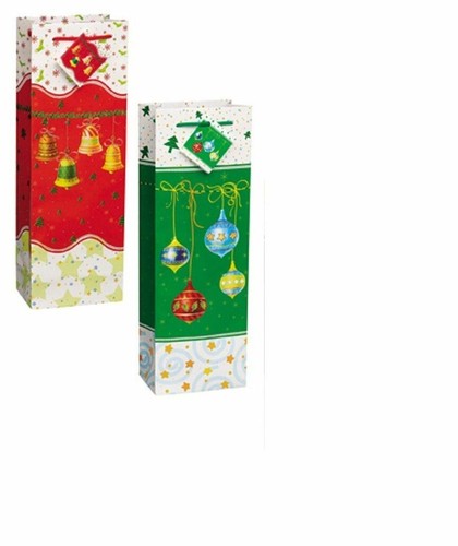 Christmas wine bottle - 2, ct