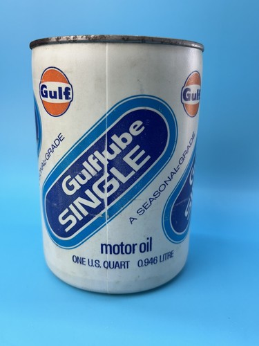 Gulf single gulflube motor oil - gulf,