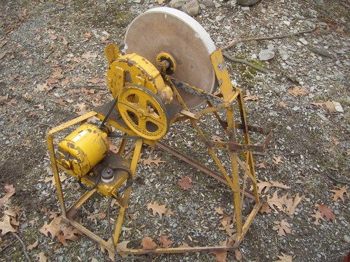 Antique electric grinding - antique,
