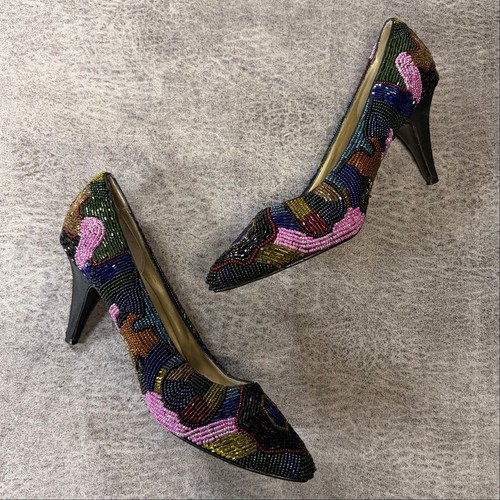 Beaded geometric multicolor - geometric,