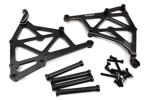 Black billet machined wing - black,