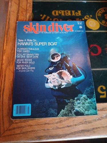 Skin diver magazine march - magazine, 1978