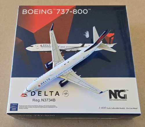 400 boeing 737 800 delta - 1:400,