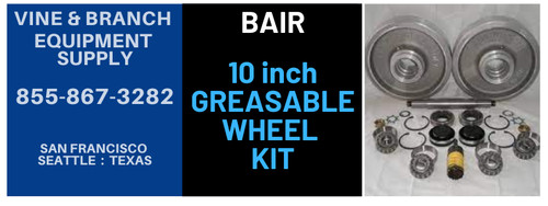 Greaseable alloy wheel - greaseable,