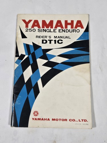 1970 yamaha dt1 250 owner - 1970, owner's