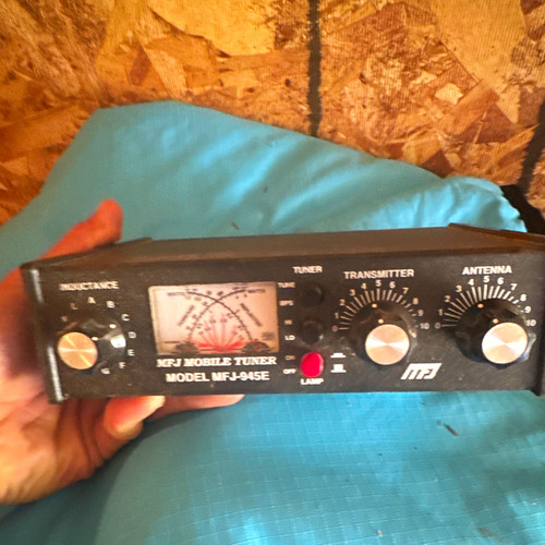 Mfj manual antenna tuner - mfj, hf