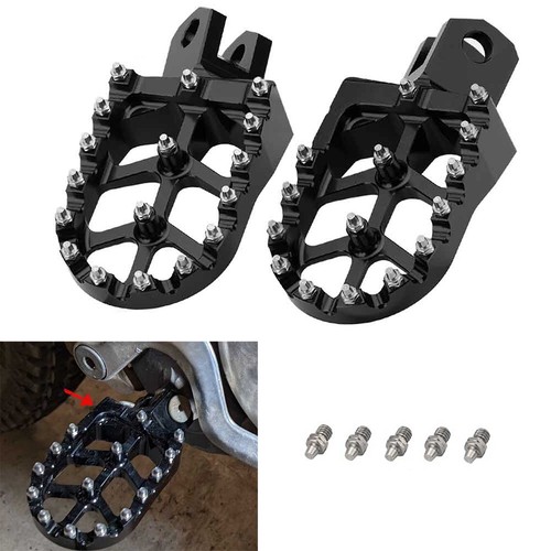 Wide dirt bike foot pegs - wide,
