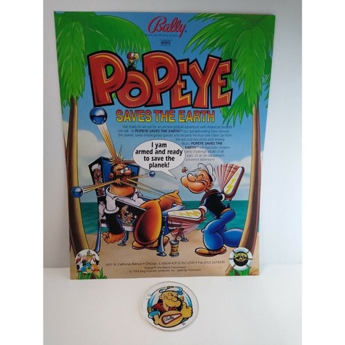 Popeye saves the earth - popeye,