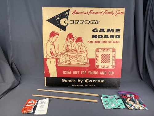 Vintage 1963 carron game - game, board