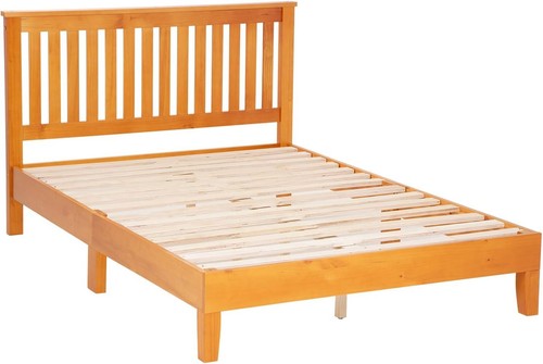 Wood platform bed - bed, frame