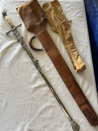 Antique masonic sword - sword, &