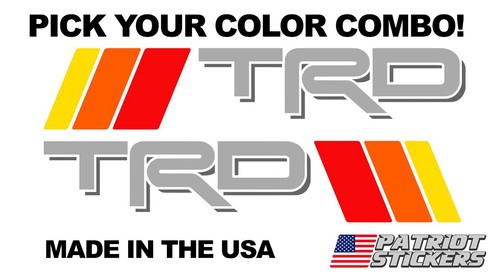 Trd stickers decal retro - stickers,