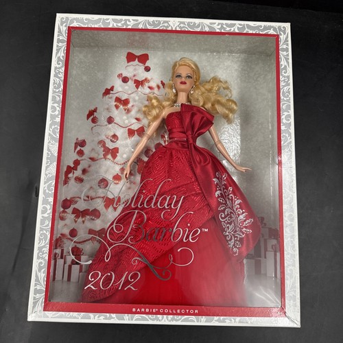 Mattel holiday barbie blonde - mattel,