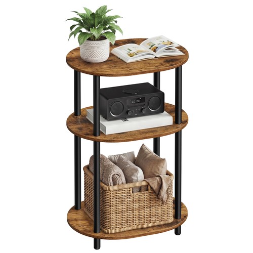 Oval side table - table, small