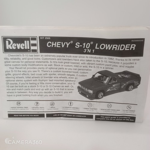 Revell chevy lowrider - revell,