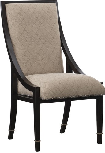 Traditional bolero side chair - traditional,