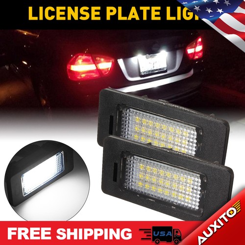 Pair led license plate light - license,