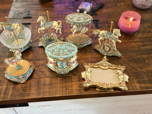 The franklin mint carousel - the,