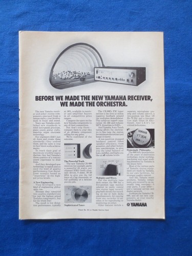 Yamaha 800 receiver - yamaha,
