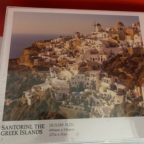 New santorini greece - greece, puzzle