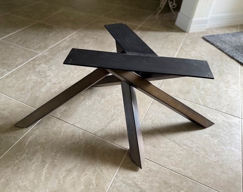 Steel coffee table - , with