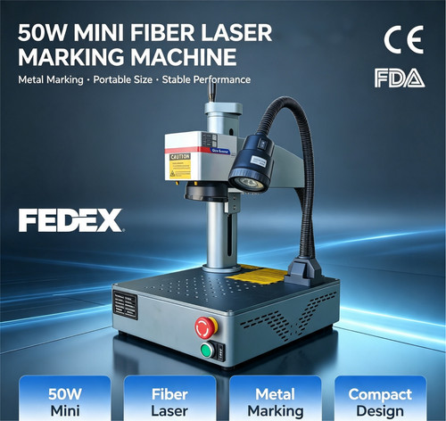 50w max fiber laser marker - 50w, ce