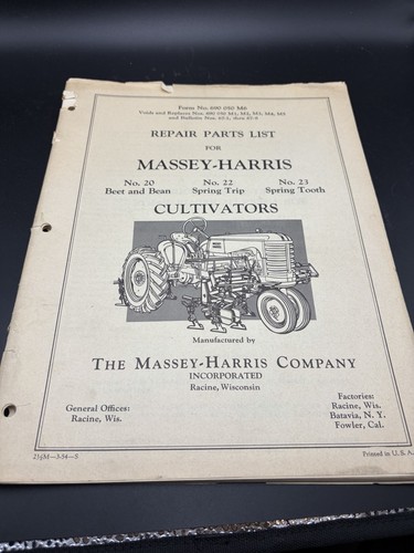 Vintage massey harris - massey-harris, 20
