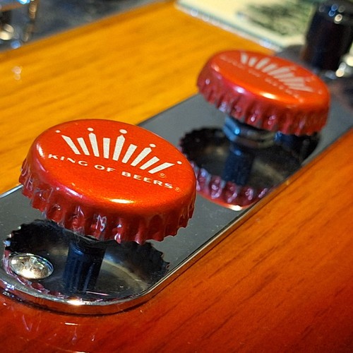 Budweiser guitar knobs - budweiser, 6mm