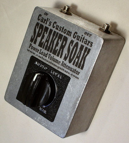 Speaker soak attenuator - speaker,