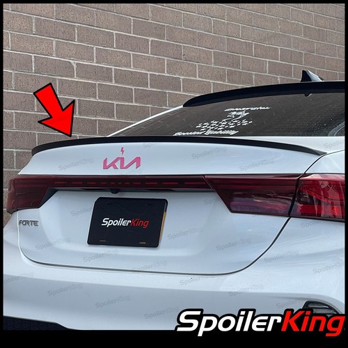 Rear trunk lip spoiler aero - lip,