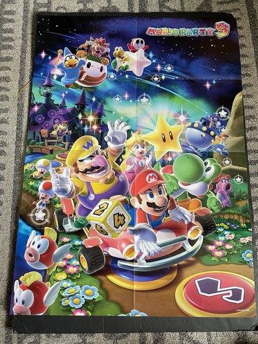 Mario party wii poster 2012 - party,