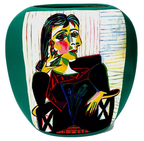 Green vase portrait - portrait, of