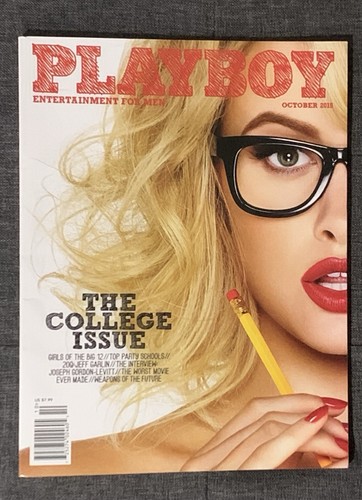 Playboy magazine october 2015 - october,