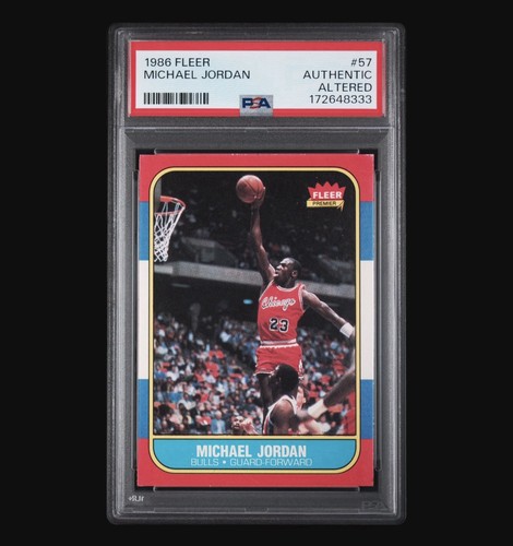 1986 fleer michael jordan rc - 1986,