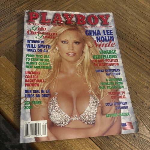 Playboy magazine december 2001 - playboy,