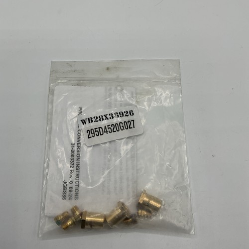 Oem range gas conversion - ge, lp