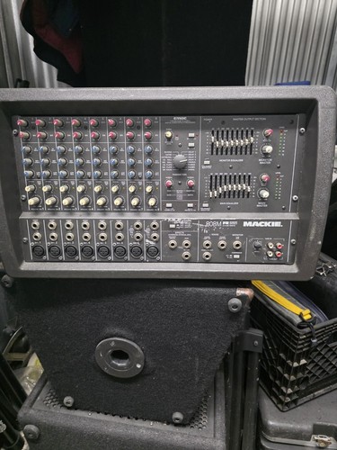 Mackie powered mixer 2 - powered, mixer.