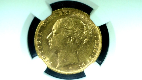 Ngc 1884m austrailia gold - gold, sov