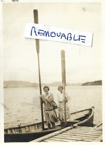 Vintage old photo two - old,