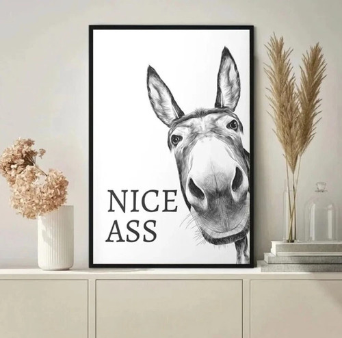 Nice ass donkey - ass, restroom