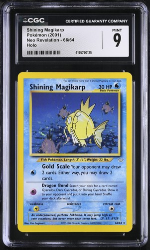 Cgc mint shining magikarp - cgc,