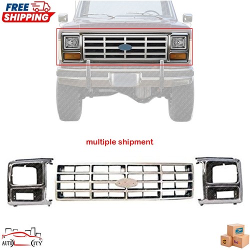 New silver grille and - grille,