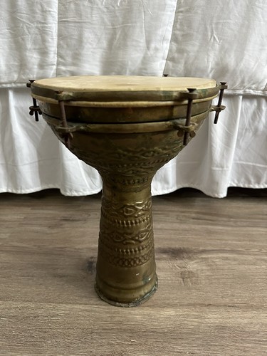 Antique vintage embossed brass - antique,