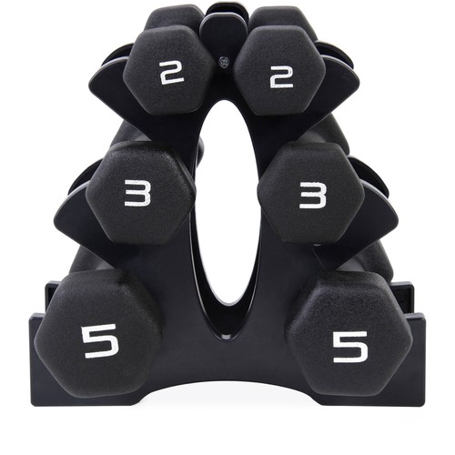 Cap 20lb neoprene dumbbell - neoprene, set